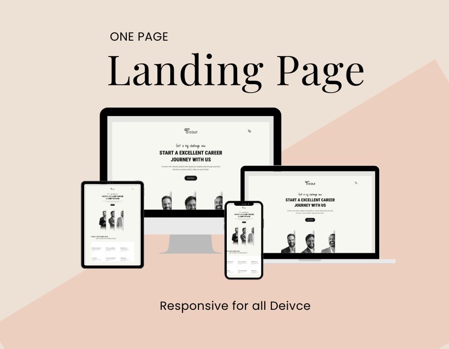 landing page design